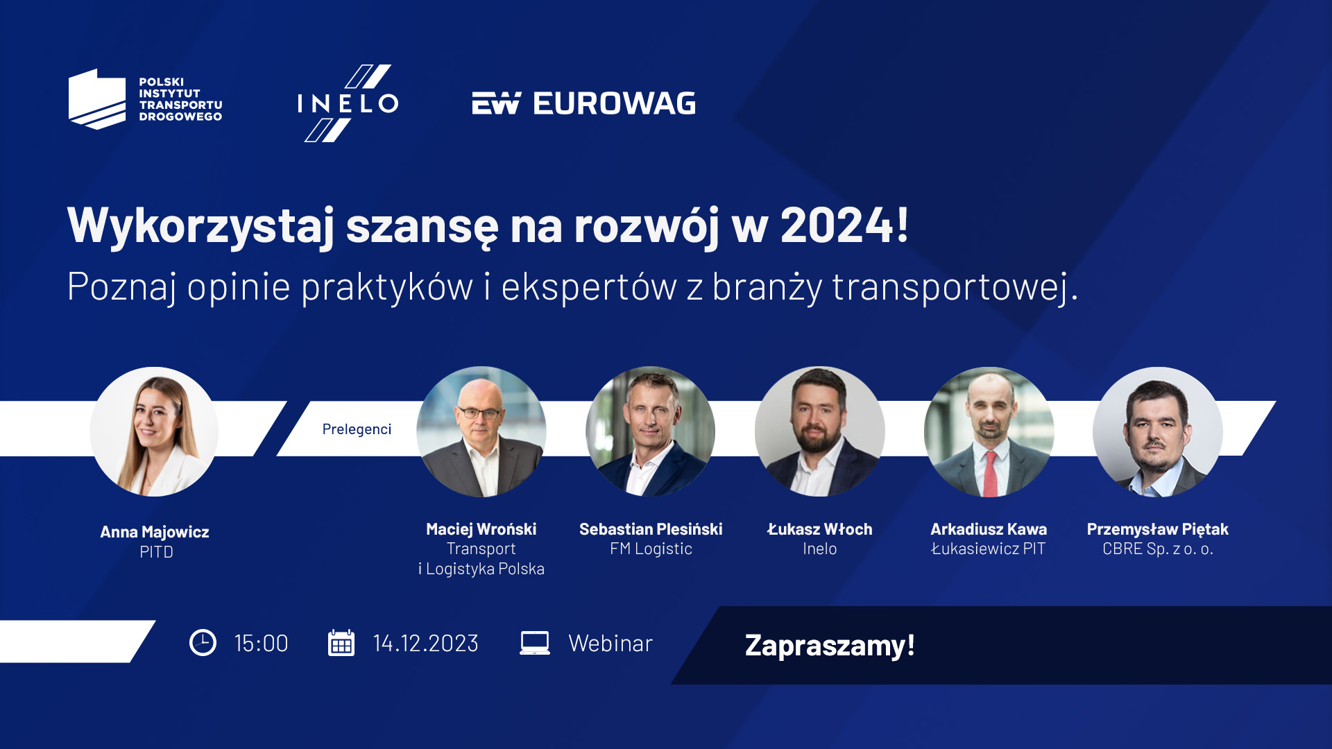 Webinar pod tytułem „Wykorzystaj szansę na rozwój w 2024!”