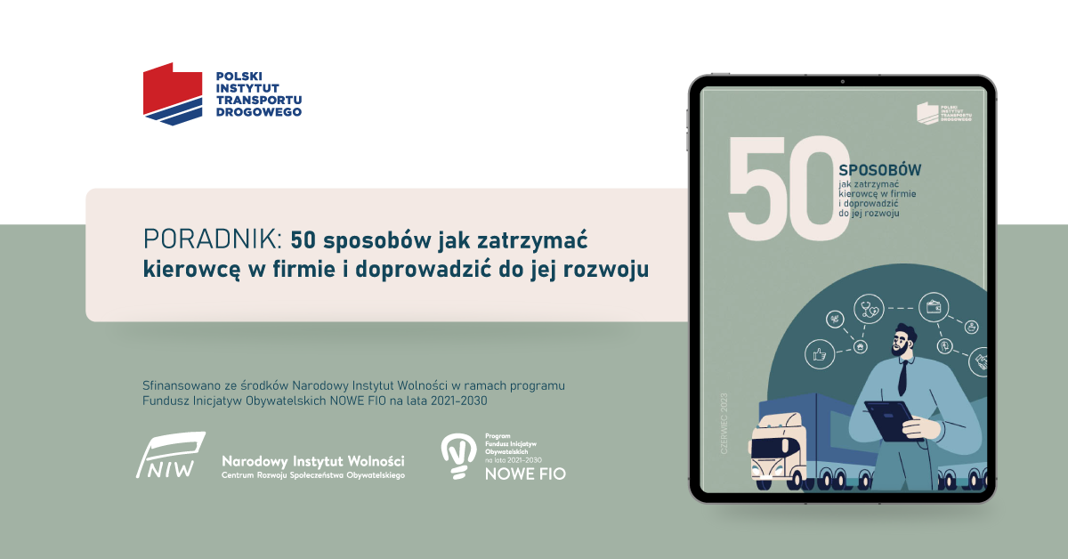Raport 50 sposobów jak zatrzymać kierowcę w firmie już dostępny