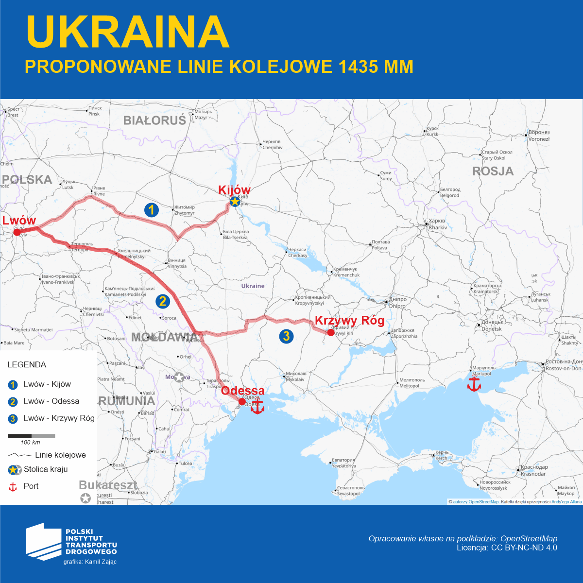Ukraina zmieni rozstaw szyn na 1435 mm. Czy jest to realne?