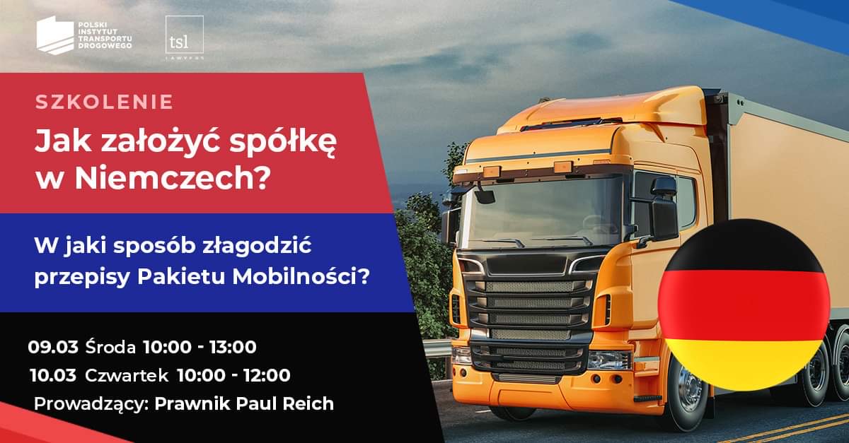 Jak założyć spółkę w Niemczech? – szkolenie