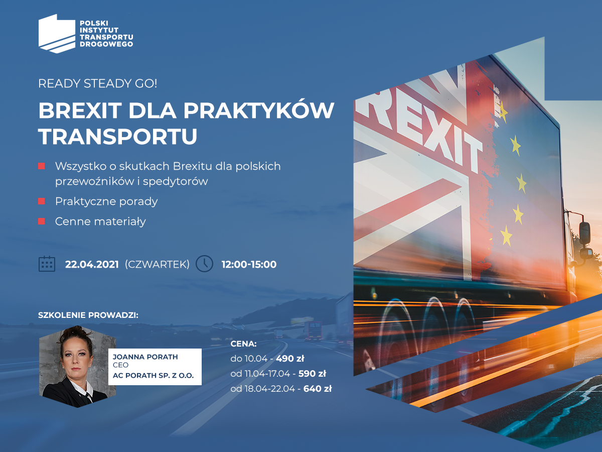 Szkolenie 'Brexit dla praktyków transportu' – druga edycja