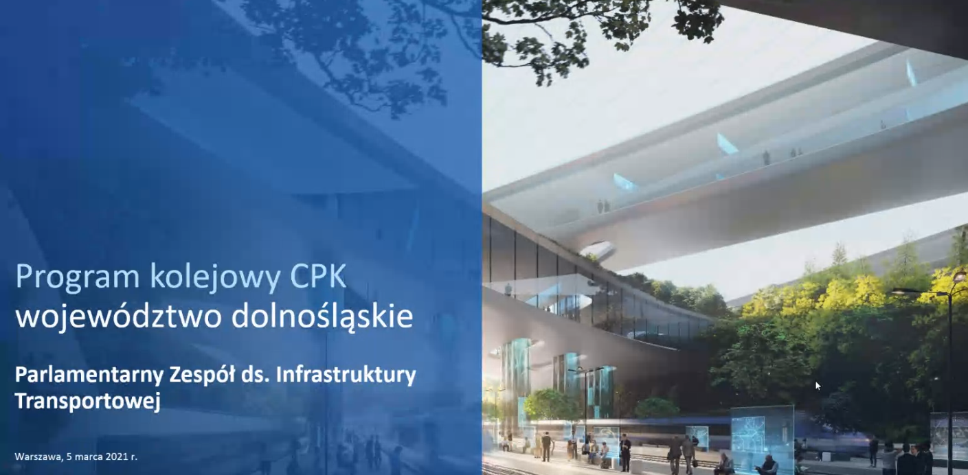 Do 2027 r. powstanie linia kolejowa dużych prędkości, która połączy Dolny Śląsk z CPK