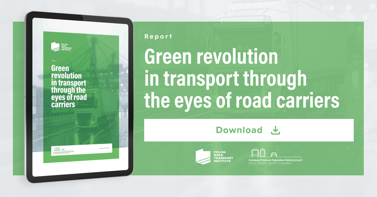 Green revolution in transportation through the eyes of the Road Carriers