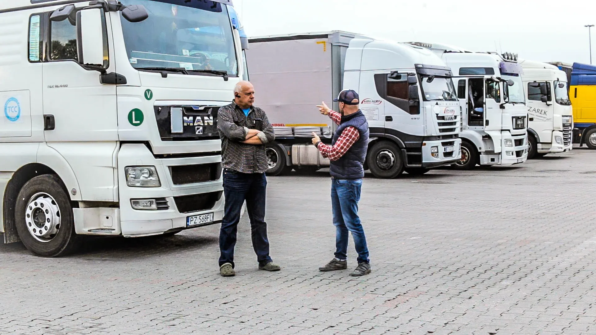 How much do European truckers earn today?
