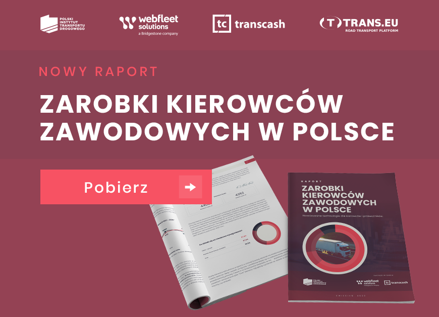 Zarobki kierowców w Polsce - pobierz raport
