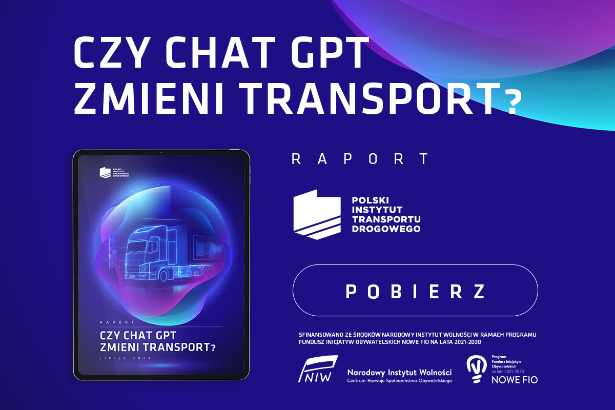 Raport Czy chat GPT zmieni transport - pobierz